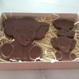 Milk Chocolate Elephant Family Gift Box